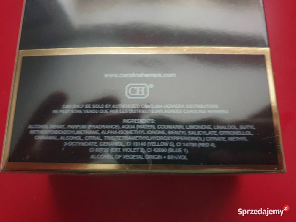 Carolina Herrera Bad Boy Elixir woda perfumowana Dla mężczyzn Radom sprzedam