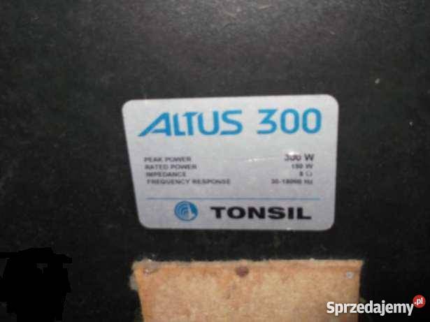 Kolumny estradowe tonsil marki altus 300 używane zachodniopomorskie Koszalin