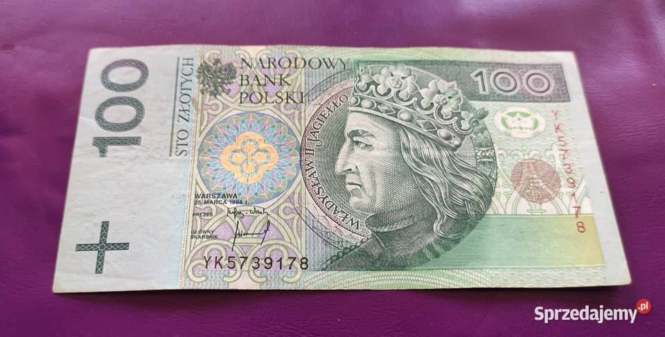 100 seria YK Poszukiwana rzadkość 7 Pruszków sprzedam