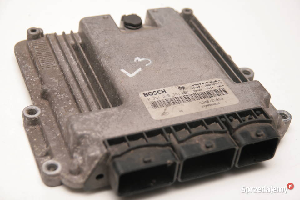 Sterownik silnika Laguna III 20DCI 0281015781 osobowe Komputery śląskie Siemianowice Śląskie