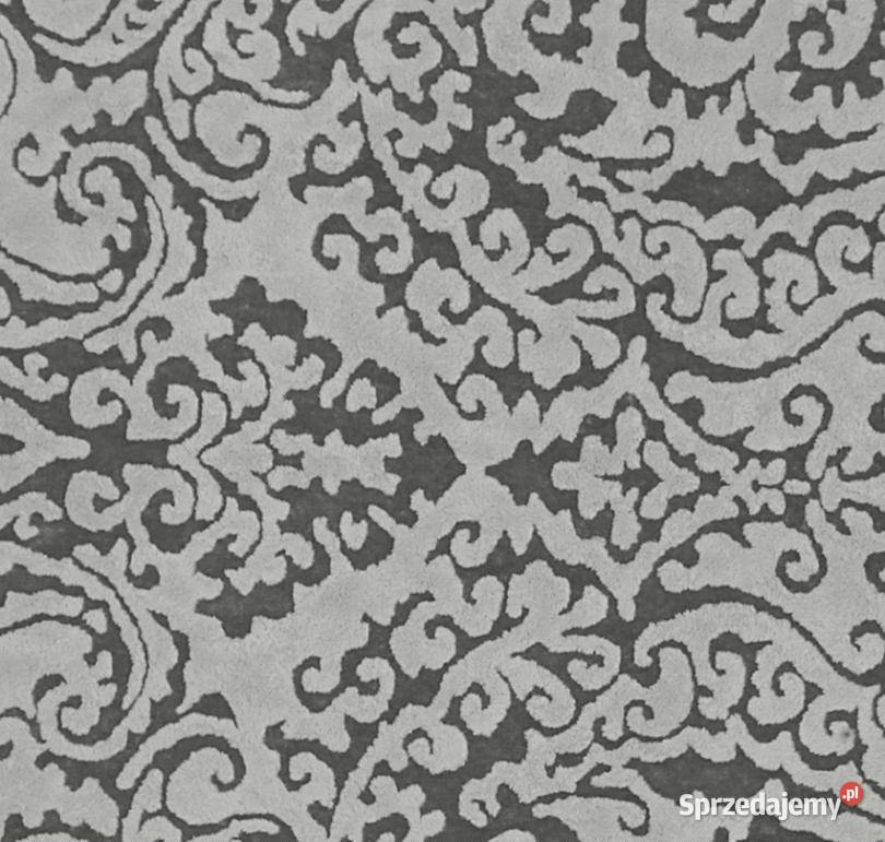 Tkanina obiciowa fiolet róż welur tłoczony świętokrzyskie