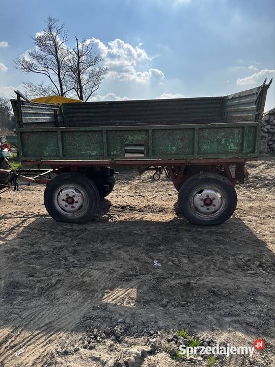 Przyczepa wywrotka do poprawek Brodnica