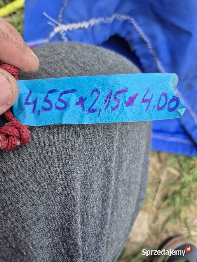Zagiel fok raksy 455x215 do jachtu zaglowego Żeglarstwo Poznań