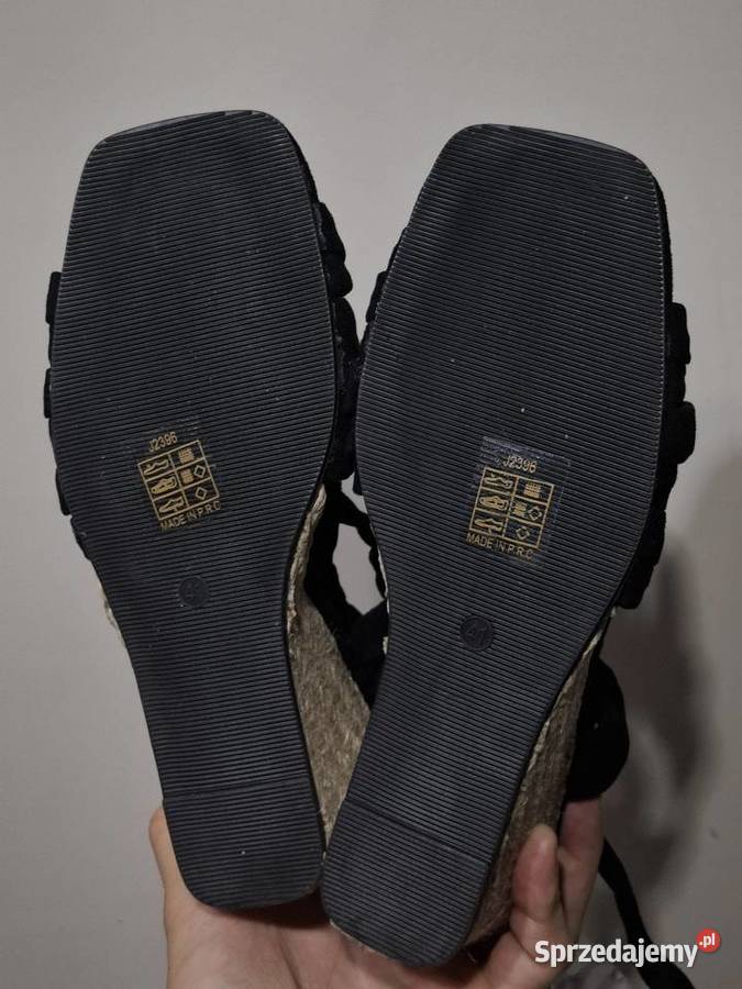 Bellamica 40 sandały platformy koturny espadryle Kraków