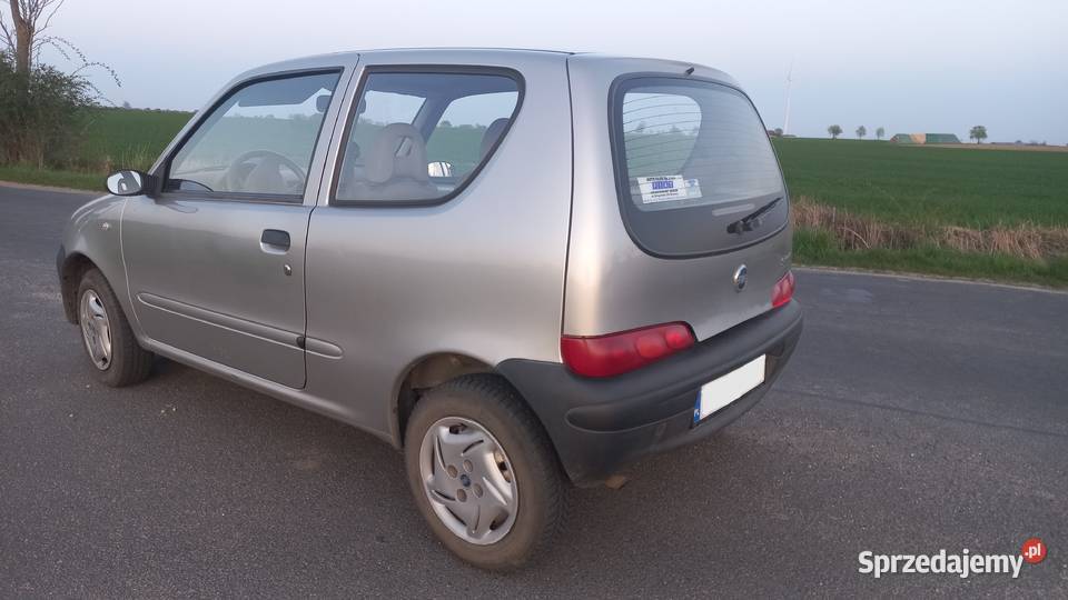 Fiat Seicento 1100 bezwypadkowy pierwszyjedyny manualna Krotoszyn sprzedam