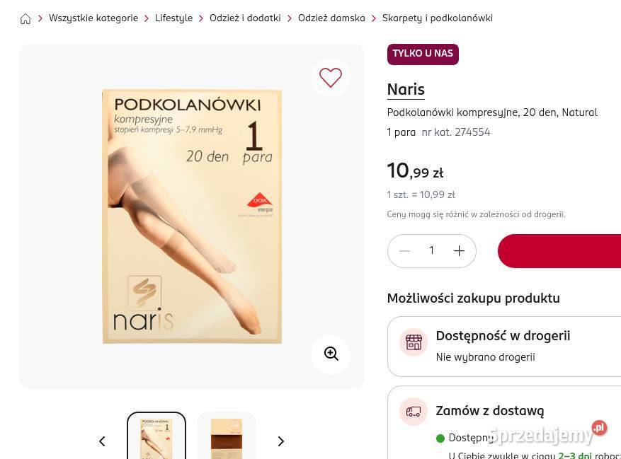 Podkolanówki kompresyjne Lublin