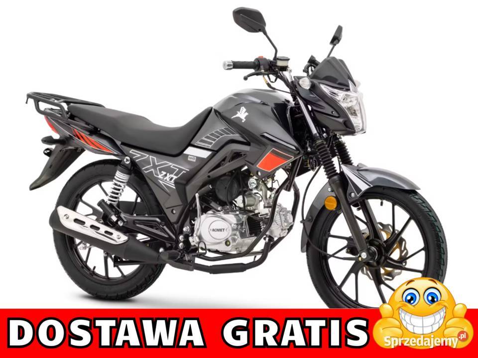 Dostawa Motorower ROMET ZXT 50 cc Mocny Promocja łańcuch Ciechanów
