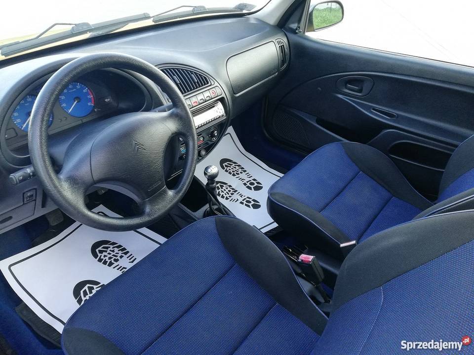 Citron Saxo 11Benzyna Lift ElSzyby Wspomagaie benzyna Motoryzacja Poznań