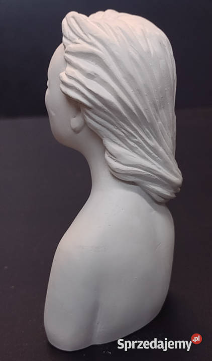 OLA popiersie gipsowe głowa kobiety do Figurki i rzeźby Wrocław