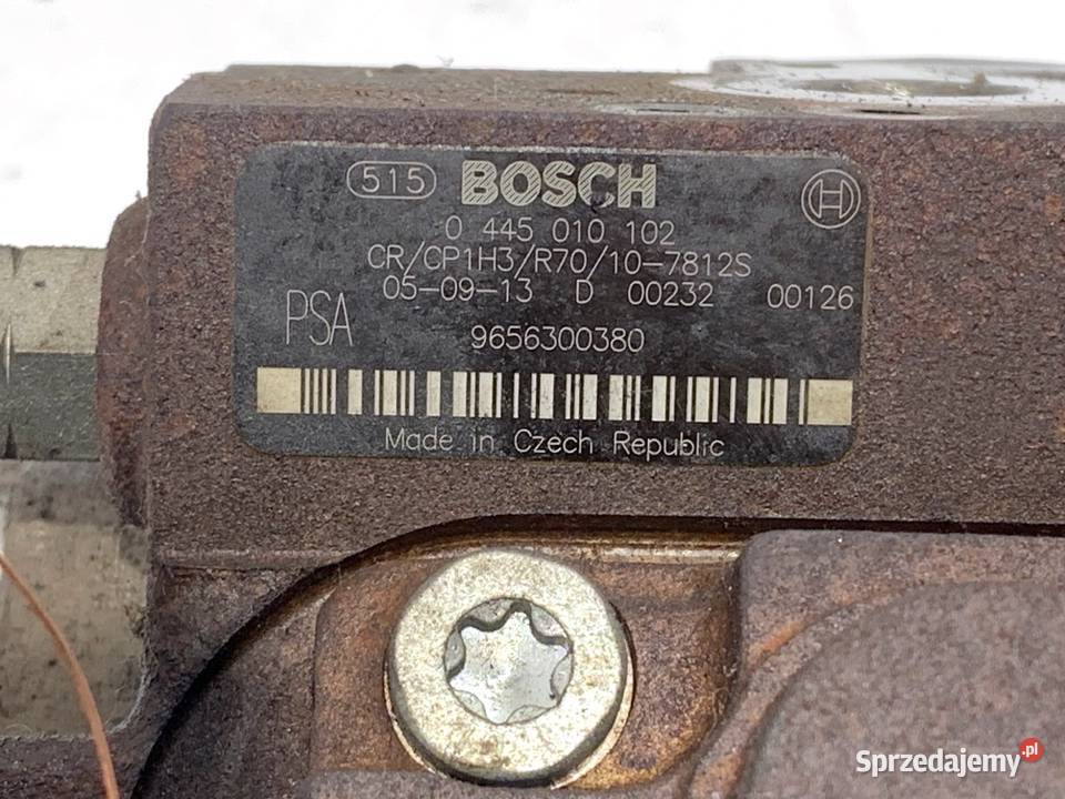 POMPA WTRYSKOWA CITROEN C5 II 9656300380 16 109