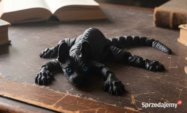 Ruchoma przegubowa figurka Kot sfinks Krzyszkowice