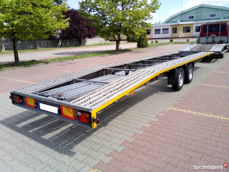 Laweta BORO 8m na dwa auto dłużyca DMC 3500 Łask