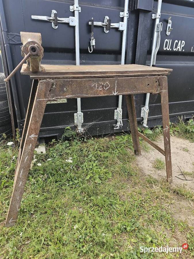 Stół Warsztatowy Kowalski z Imadłem 150 Jelcz-Laskowice