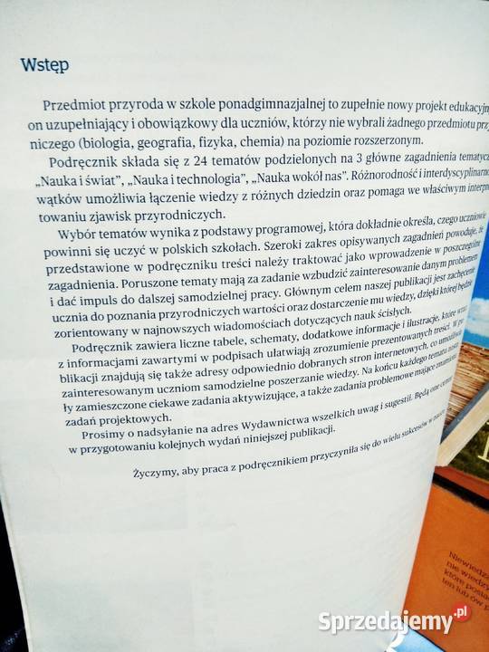 Przyroda operon Antykwariat Warszawa