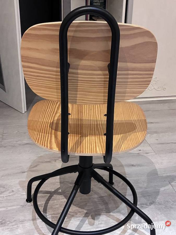 Krzesło obrotowe IKEA KULABERG styl industrialny Miszewko