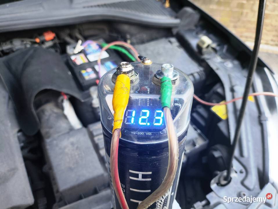 Kondensator car audio HIFONICS HFC1000 1Farad Pozostałe śląskie Niegowonice