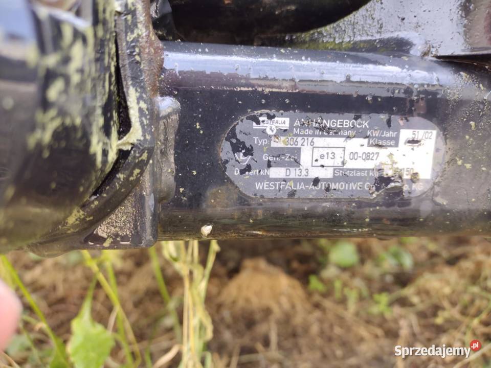 Hak FIAT Ducato II Jumper I Boxer I WESTFALIA dostawcze Nowa Sól