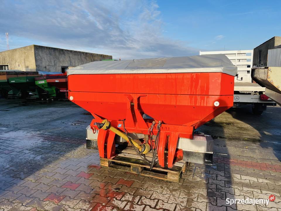 Rozsiewacz Kuhn Axis 201 Rauch Axis plandeka Kuhn wielkopolskie Chwałkowo