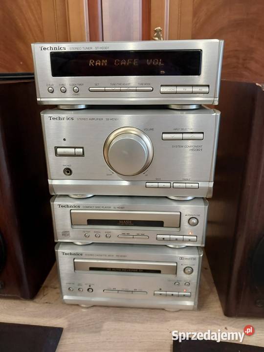 Wieża składanka Technics kolumny