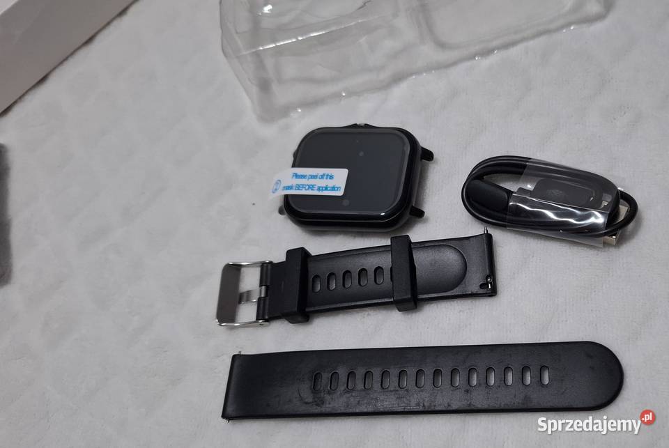 Zegarek smart watch GT20 czarny HryFine śląskie Czeladź sprzedam