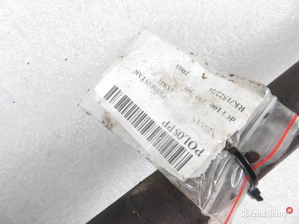 PÓŁOŚ PRAWA NISSAN PRIMASTAR 19 dCi sprzedam