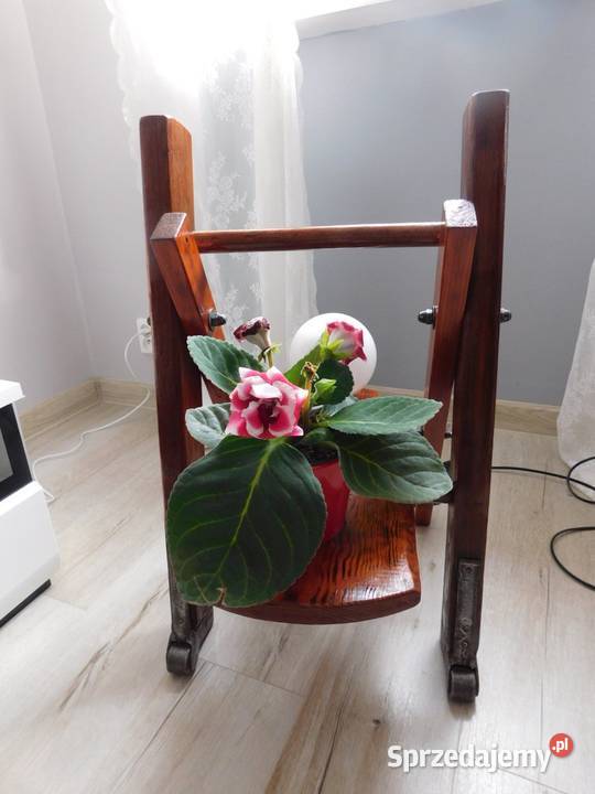 Kwietnik z lampą odcienie brązowego Dekoracje i ozdoby