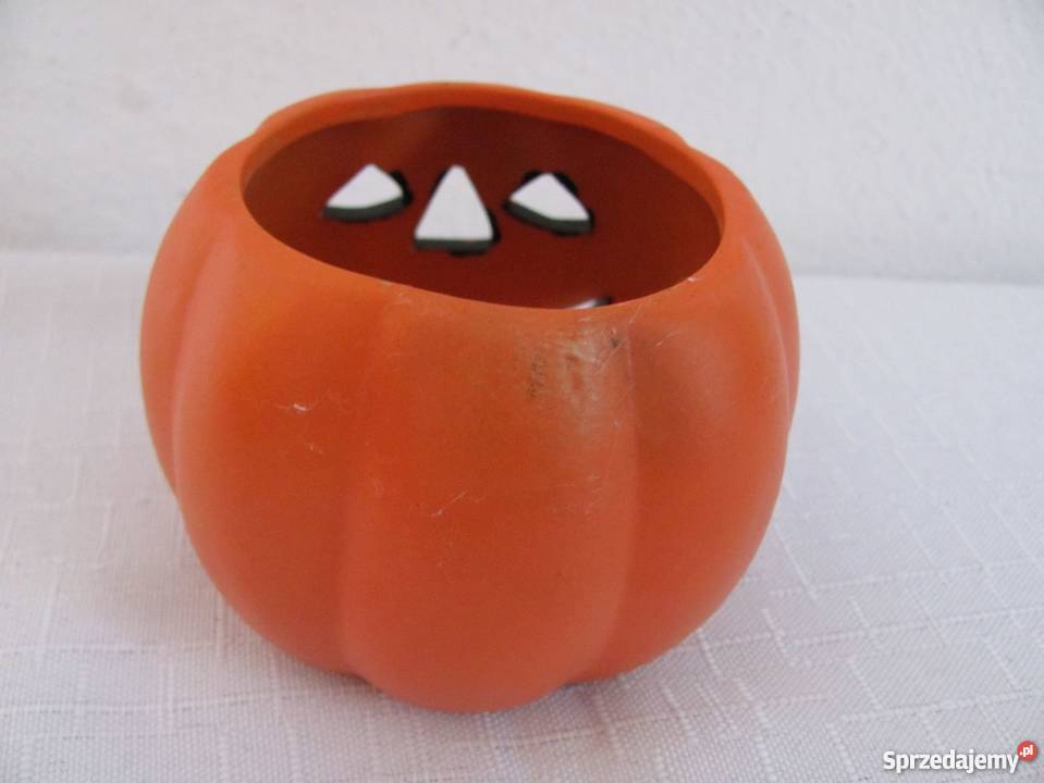 Świecznik dynia na halloween Zamość