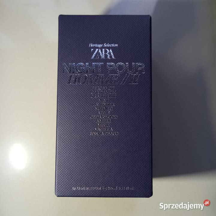ZARA night pour homme II 100ml Dla mężczyzn Zemborzyce Podleśne