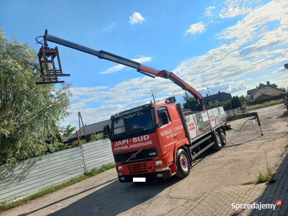 Volvo FH12 380 6X2 dźwig hds Palfinger P16000L nie Mielec