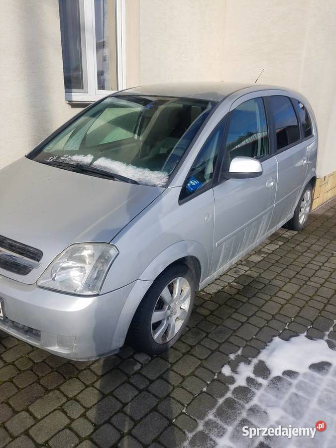 Opel Meriva 14 benzyna srebrny Rymanów
