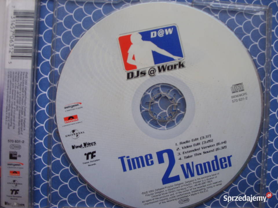 Rap singiel CD DJsWORKSTIME 2 WONDER CD Wołów sprzedam