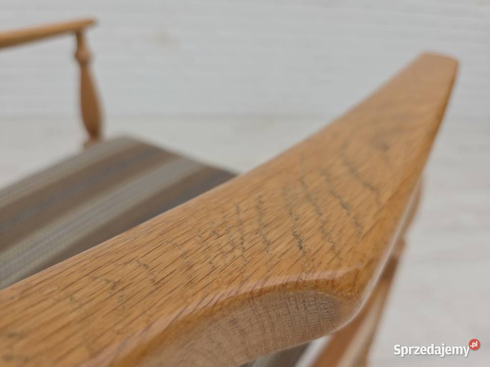 Lata 70 para skandynawskich foteli wełna meblowa Poznań