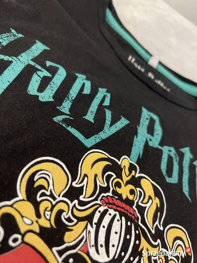 Koszulka tshirt z krótkim rękawem Harry Potter czarny Jasło