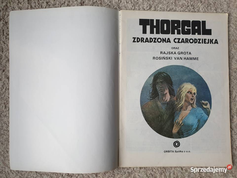 Thorgal Zdradzona Czarodziejka wydanie 2 Orbita Gdynia sprzedam