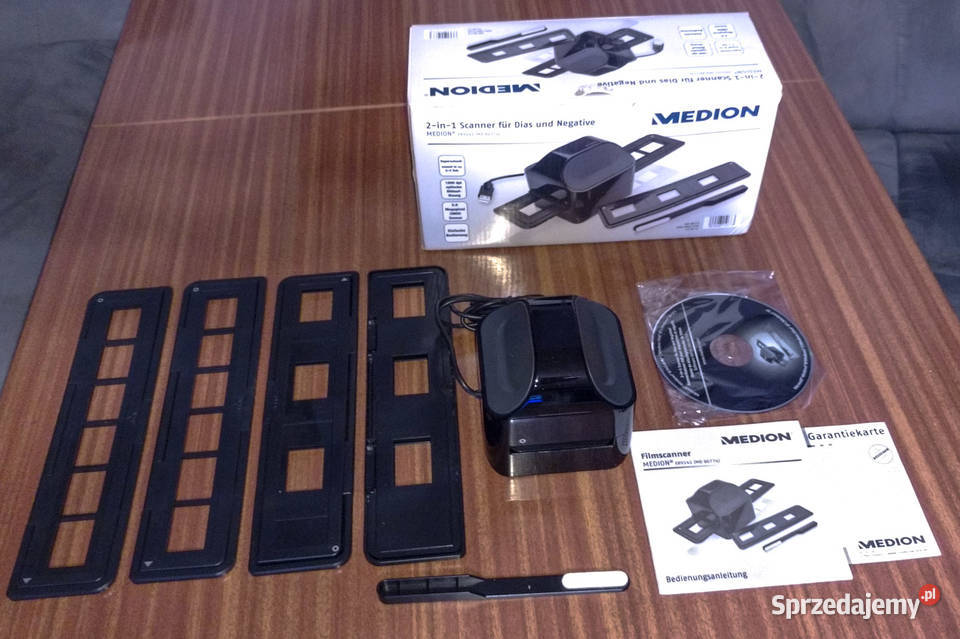 Skaner do negatywów i przeźroczy Medion MD 86774 Olsztyn sprzedam