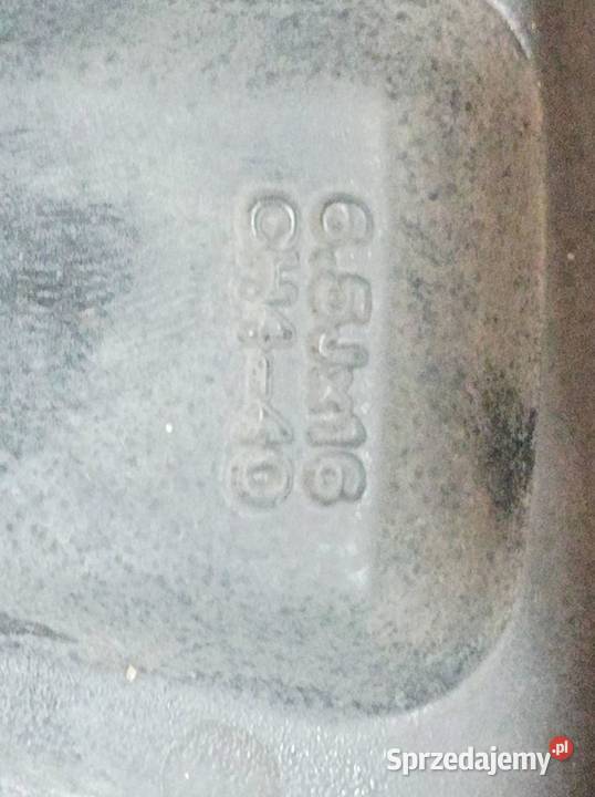FELGA ALUMINIOWA R16 4X100 ET40 OC60MM 65JX16CH4 sprzedam