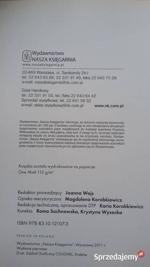 Poczytaj Mi Mamo księga druga wydanie I Warszawa