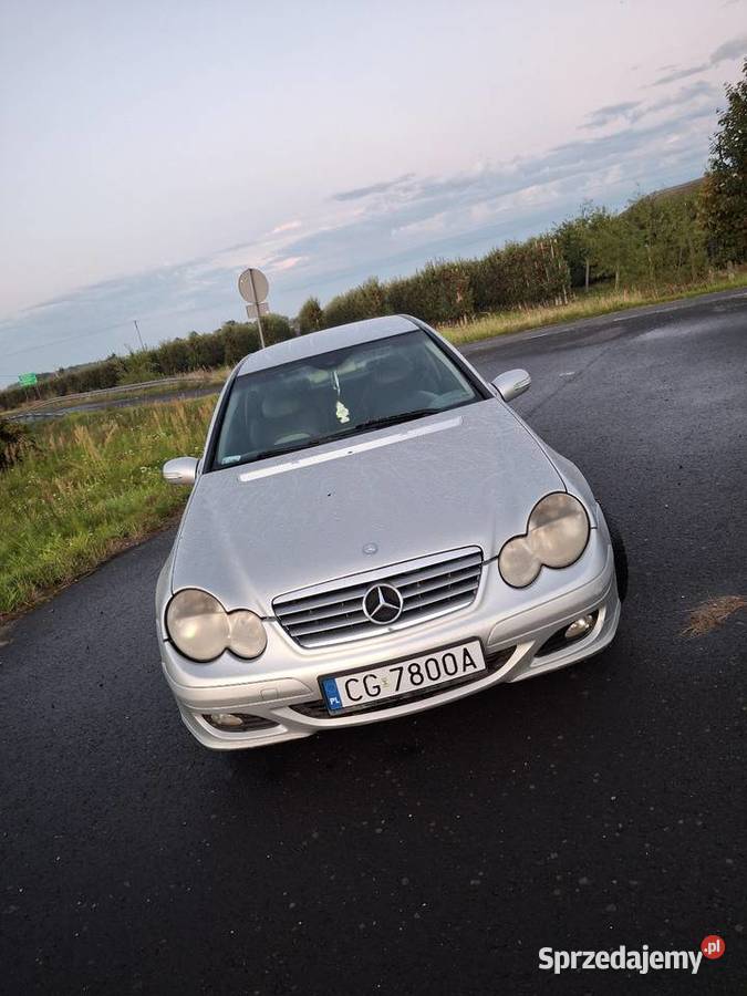 Mercedes w203 sport coupe mazowieckie Białobrzegi