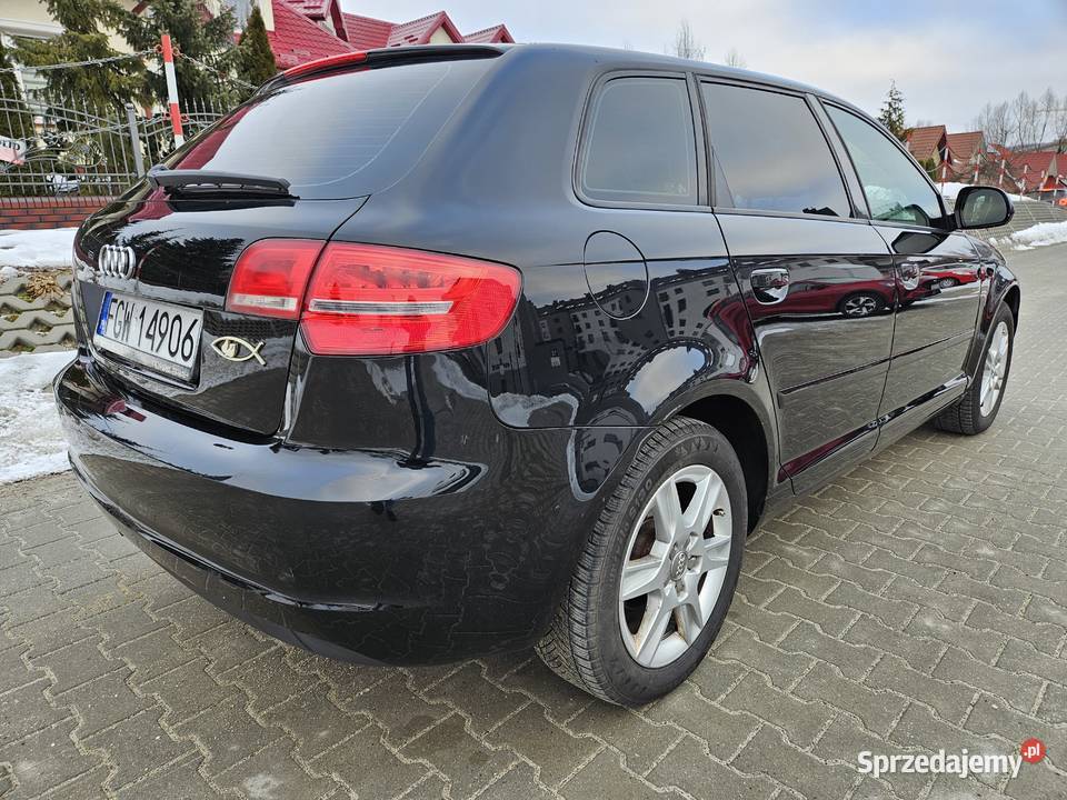 Audi A3 Sportback 2009 14 125 6 biegów nowy benzyna Rzeszów