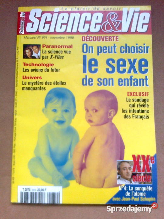 SCIENCE VIE miesięcznik francuski Warszawa