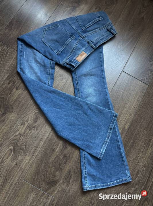 Blue bootcut jeans Solca Mała