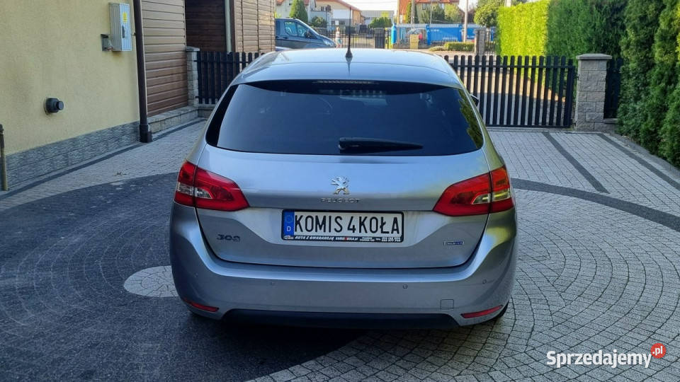 Peugeot 308 SW 16 HDI Navi Kamera Super Stan podgrzewane fotele mazowieckie Płońsk
