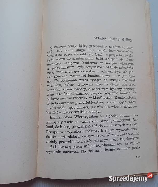 Stefan Krukowski Mauthausen pięknym modrym Koźminek sprzedam
