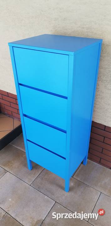 Szafka niebieska z szufladami Ikea słupek komoda Garwolin sprzedam