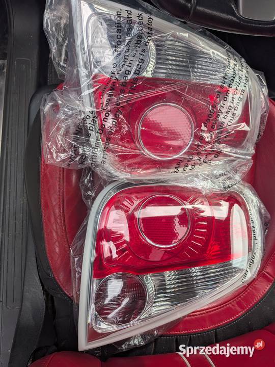 Lampy fiat 500 klosze tylne nieużywane przedlift