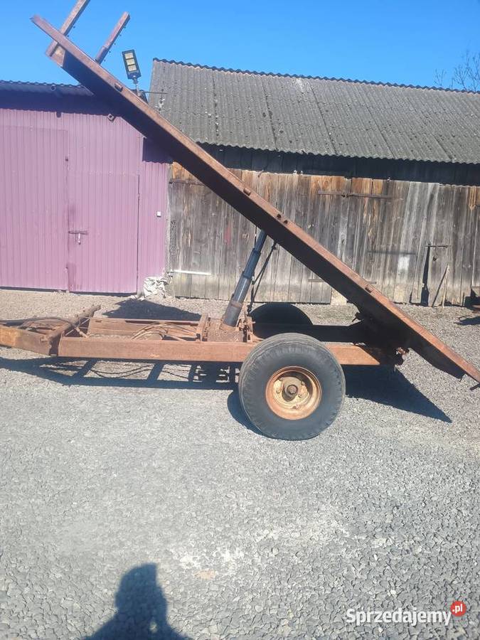 Przyczepa wywrotka 68 ton orginał Żółkiewka-Osada