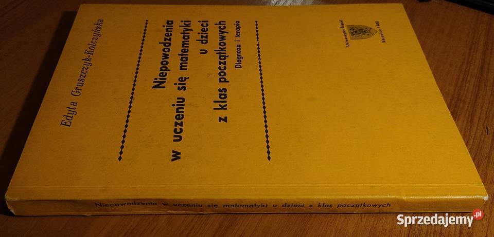 Niepowodzenia w uczeniu się matematyki u dzieci ISBN 8322600305