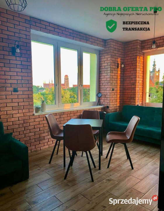 2 pokoje w centrum Gdańska z widokiem na Liczba pokoi 2 Gdańsk