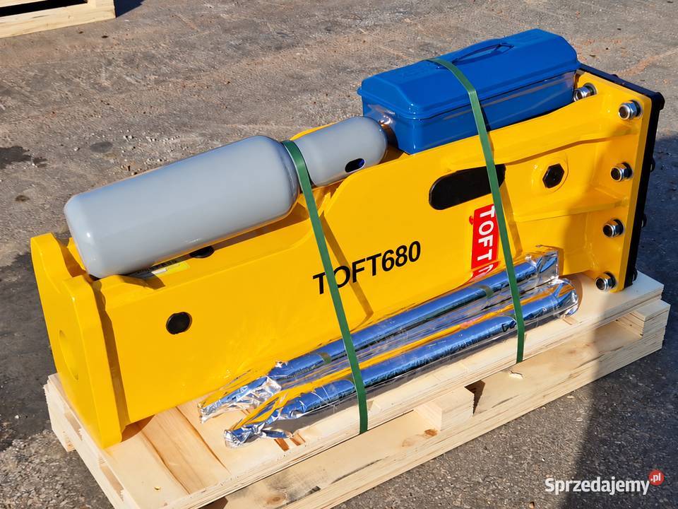Młot hydrauliczny TOFT 680 NOWY nieużywany z małopolskie Mszana Dolna