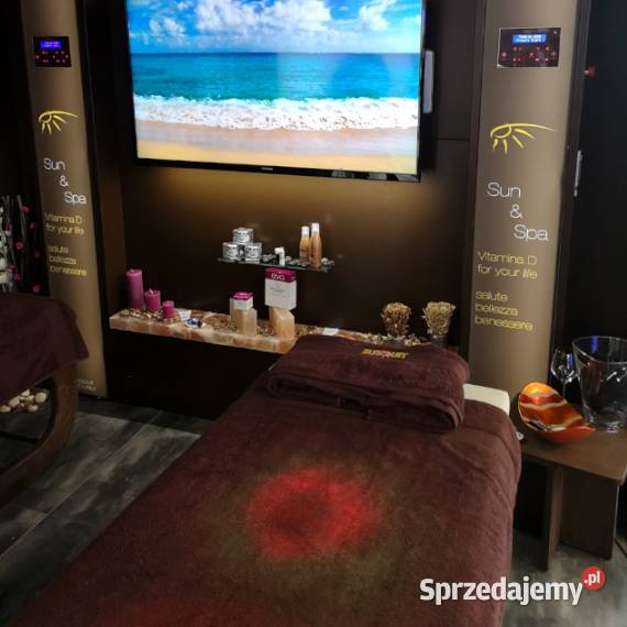 Solarium Słoneczna łączka Łóżko masujące Spa Płock